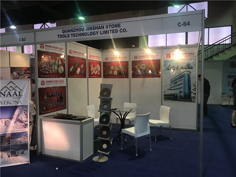 jinshan a assisté à bulid asia 2018 à karachi, pakistan